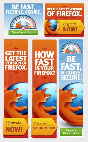 Mozilla – mẫu banner đẹp và thu hút (Nguồn: Internet)