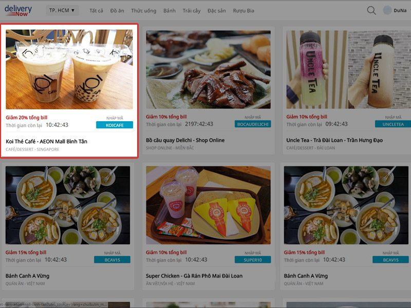 Cập nhật món ăn trên Now giúp khách hàng dễ dàng lựa chọn –  Cách bán hàng trên now (Ảnh: Internet)