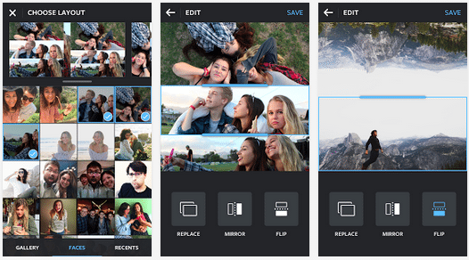 Ứng dụng Layout from Instagram – phần mềm chỉnh sửa ảnh iphone thú vị (Ảnh: Internet)