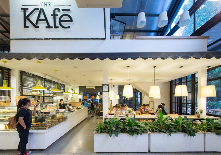 The Kafe nổi bật nhờ không gian được đầu bài trí cực kỳ hấp dẫn theo phong cách industrial