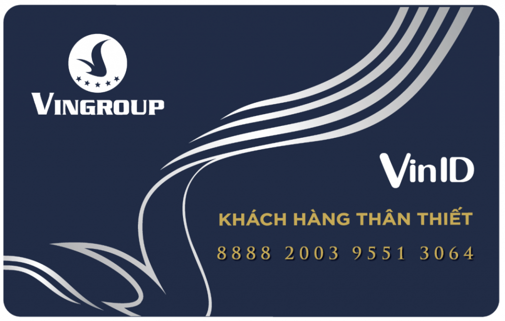 Thẻ VinID (Ảnh: Vingroupcard.net)