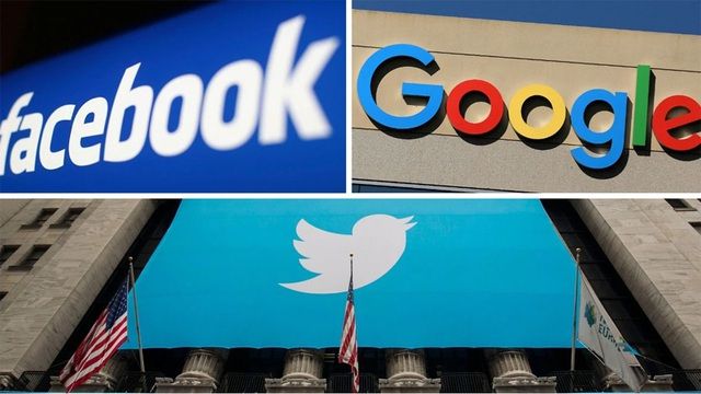 Ảnh hưởng của độc quyền đến nền kinh tế – Facebook, Google và Twitter điều trần trước thượng viện Mỹ về vấn đề chống độc quyền (Ảnh: Internet)