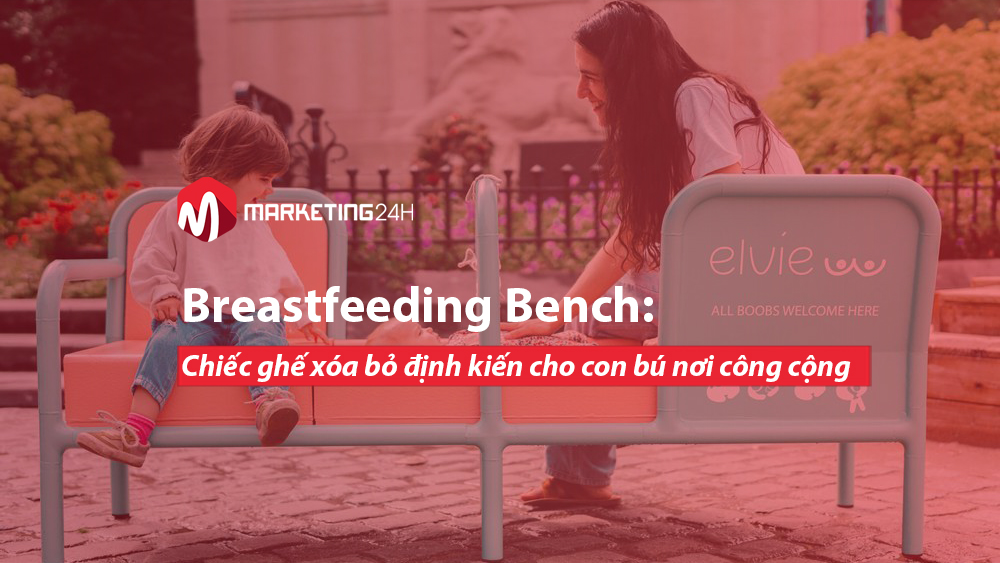 Breastfeeding Bench: Chiếc ghế xóa bỏ định kiến cho con bú nơi công cộng