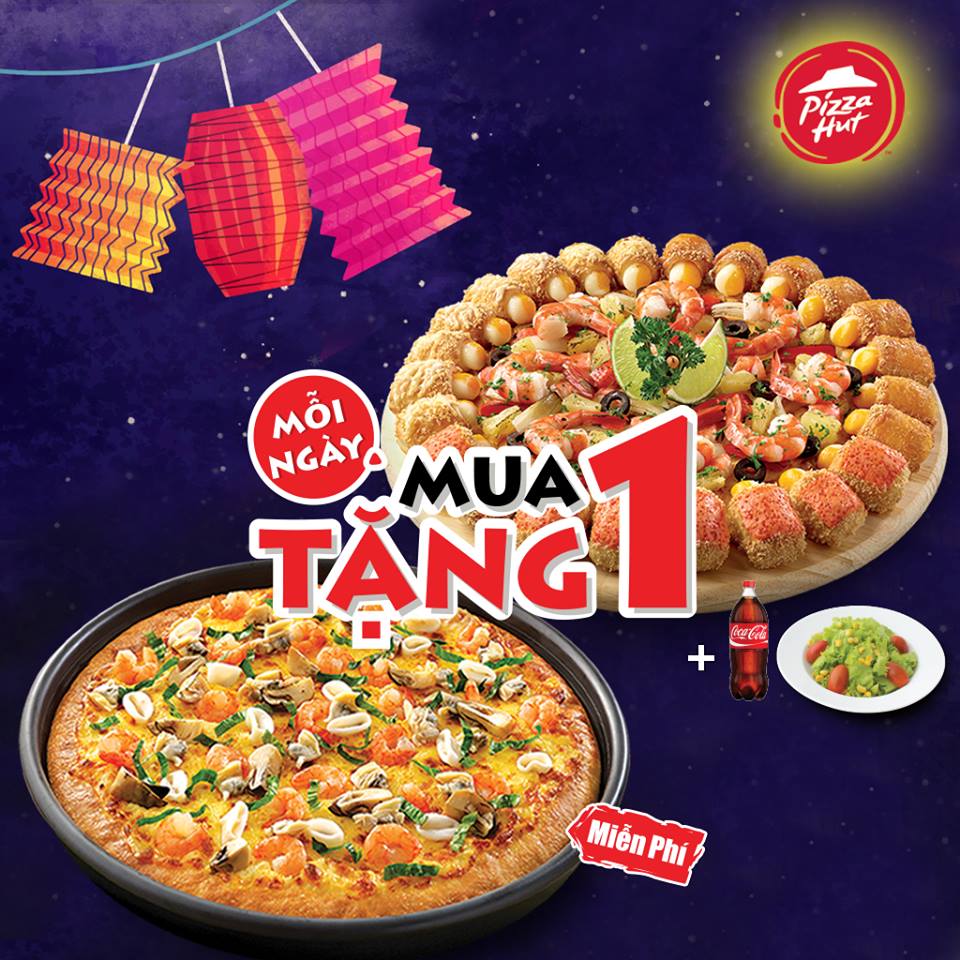 Chiến lược quảng cáo của Pizza Hut (Nguồn: Facebook)