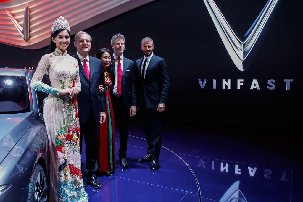 Vinfast tại Paris Motor Show 2018 (Nguồn: The Telegraph)