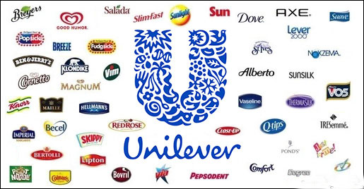   Unilever – Tập đoàn đa quốc gia sở hữu hàng trăm mặt hàng khác nhau: Tiêu dùng nhanh, hoá dược phẩm,…