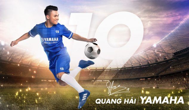 Quang Hải – Đại sứ thương hiệu Yamaha (Nguồn: Yamaha)