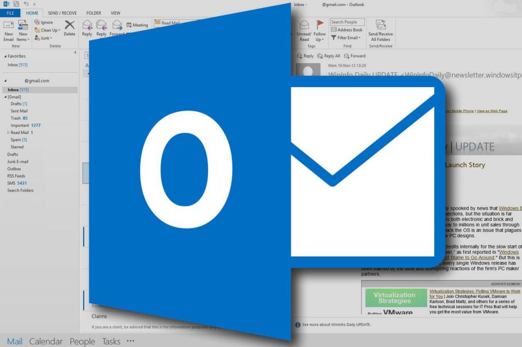 Cách tạo email theo tên miền với Outlook